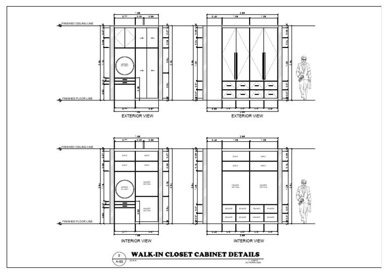 Cabinet shop Drawings